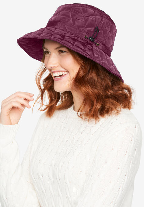 Quilted Bucket Hat, , alternate image number null