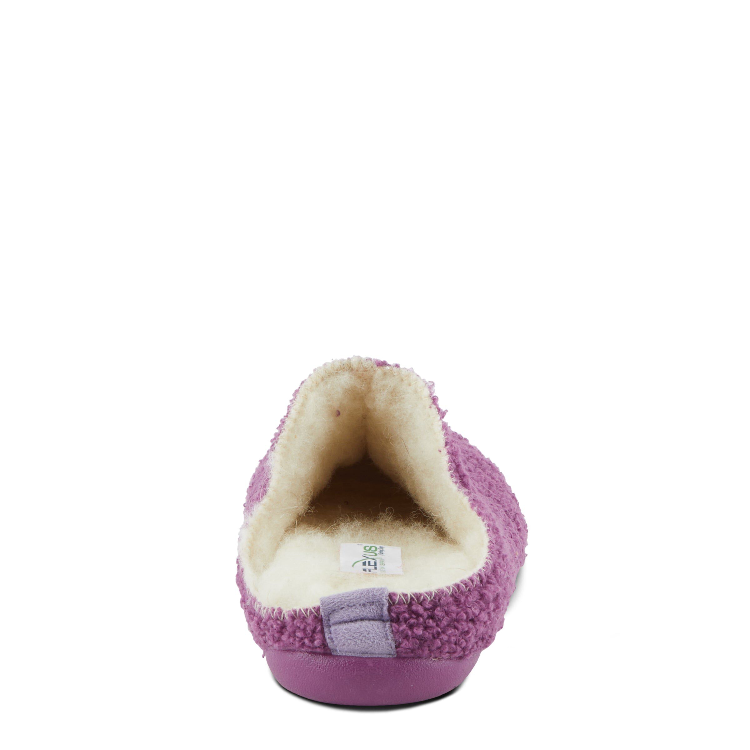 Lyndel Clog Slipper, PLUM, alternate image number 4