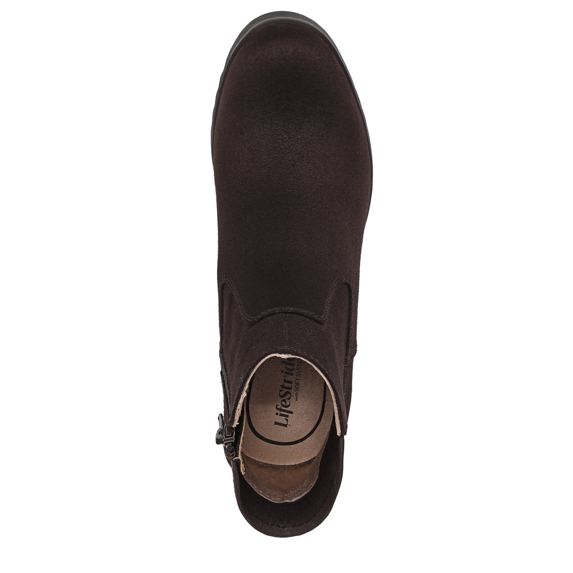 Zionne Ankle Bootie, DARK CHOCOLATE, alternate image number 6