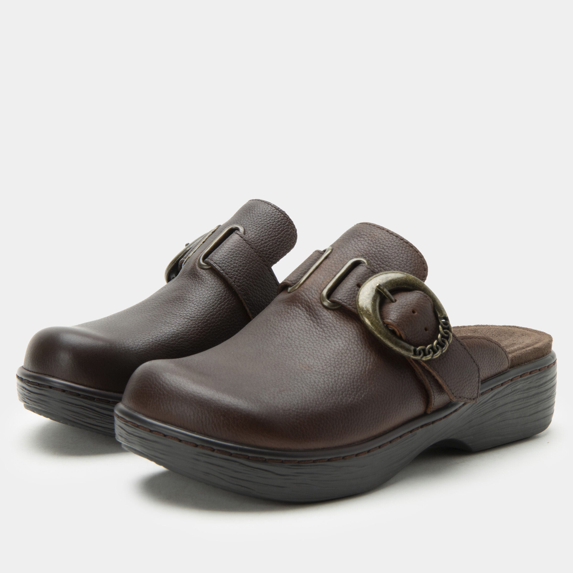 Osmosis Open Back Rocker Clog Heel