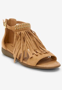 Wide Width Strappy Sandals
