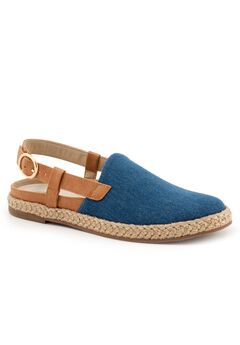 Paisley Sling Back Flats