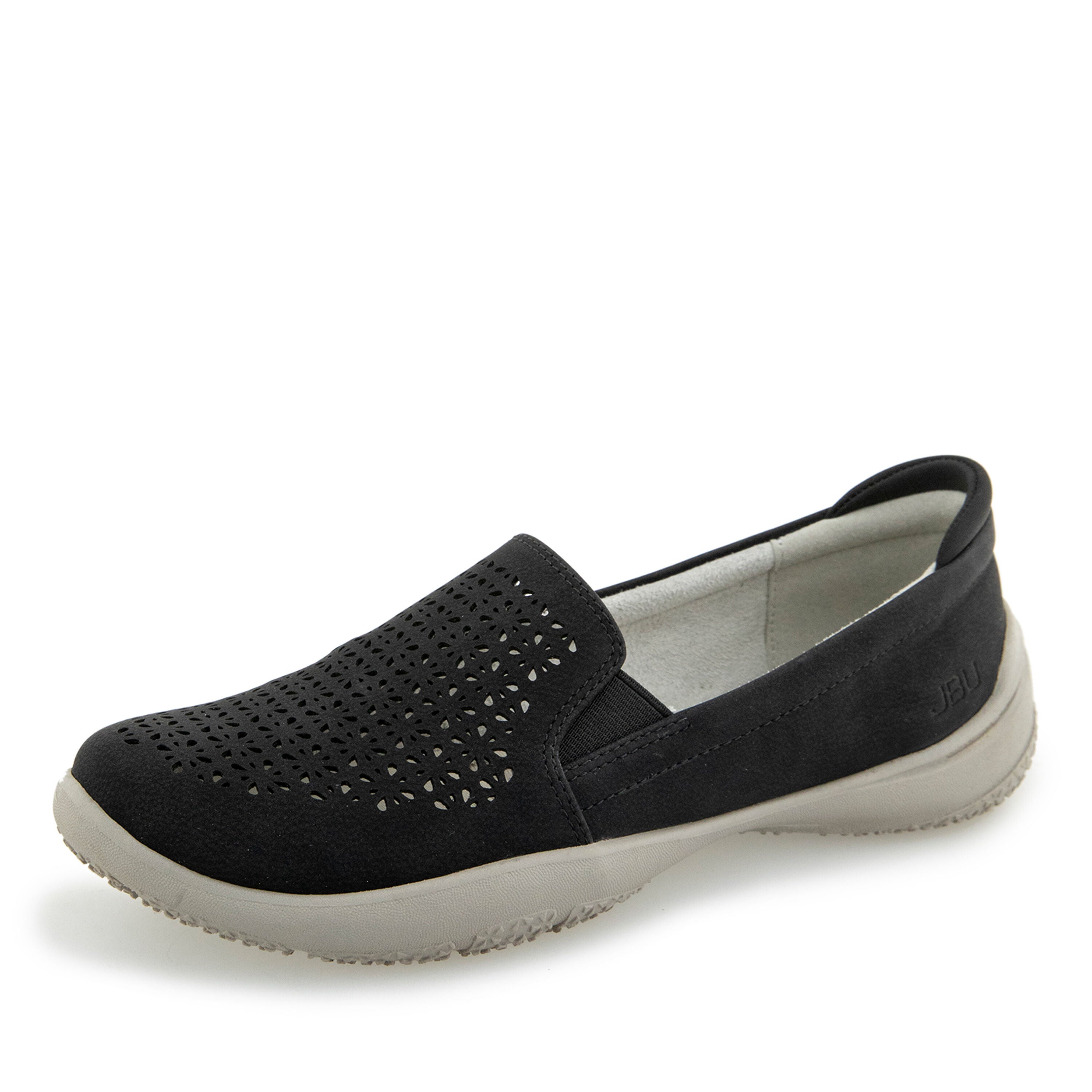 Fabian Slip-On Flat, BLACK, alternate image number 6