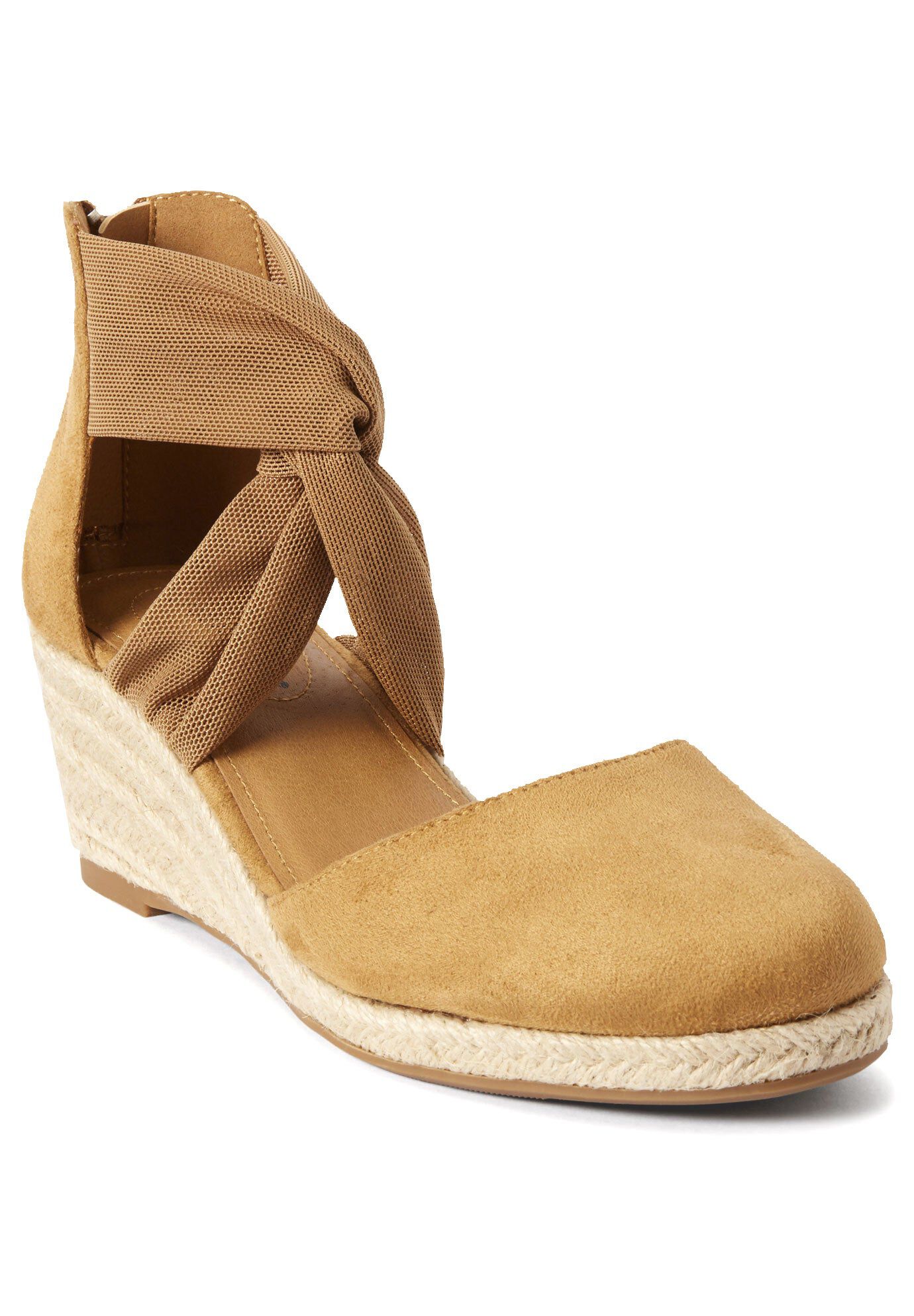 wide width closed toe espadrilles