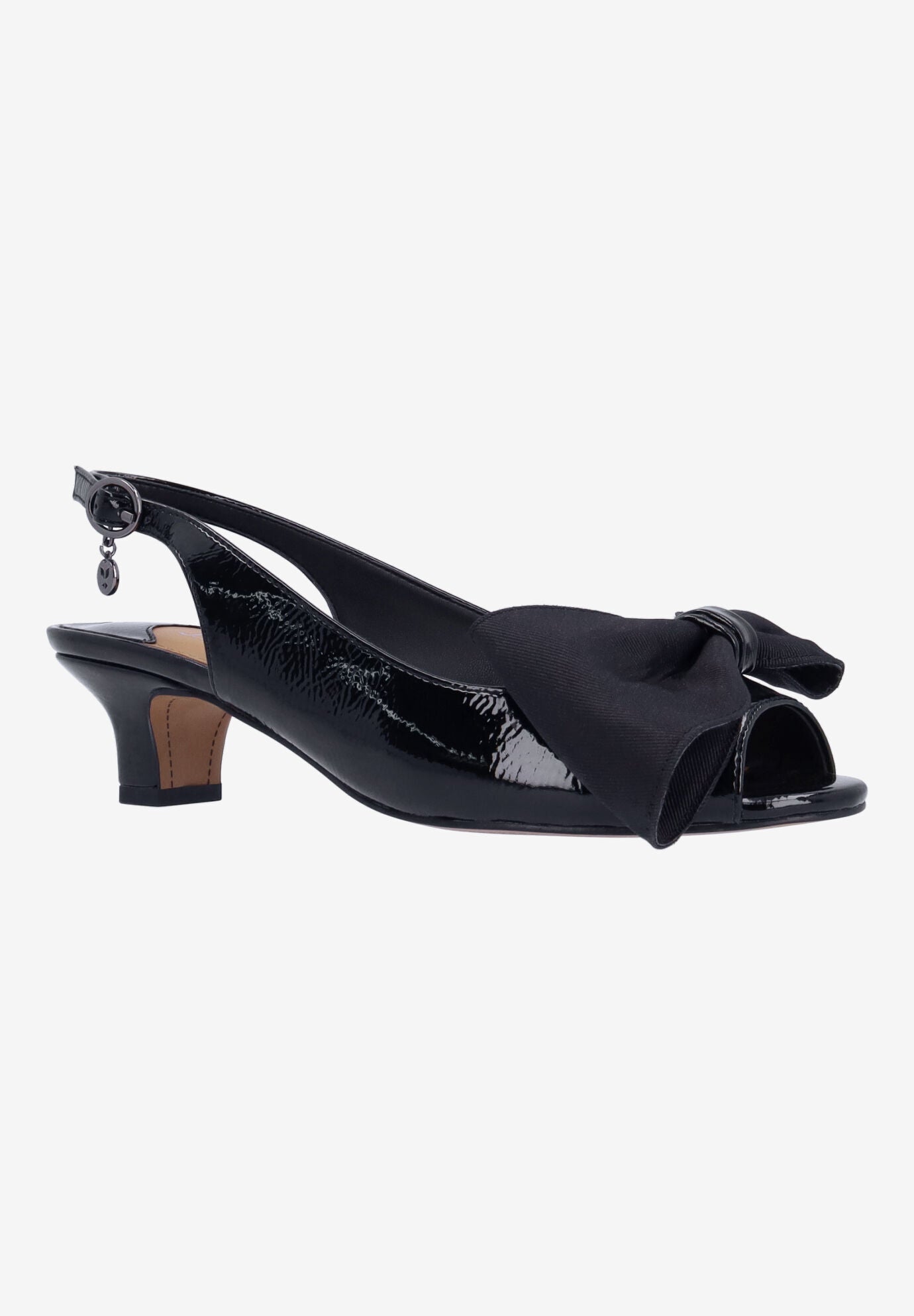 Lirain Slingback Pump, BLACK, hi-res image number 0