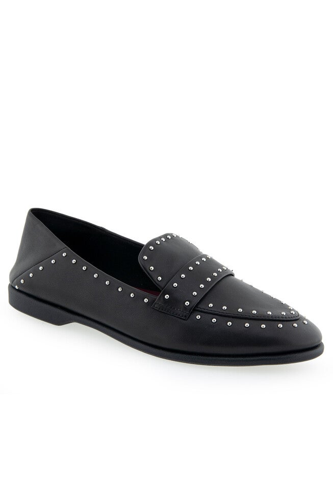 Beatrix Casual Flat, BLACK LEATHER, hi-res image number null