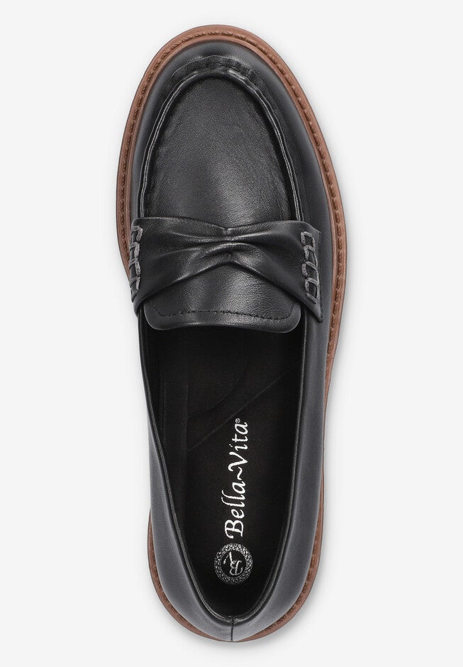 Avalon Loafer, BLACK LEATHER, alternate image number 6