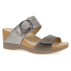 Shannon Pewter Taupe Sandal