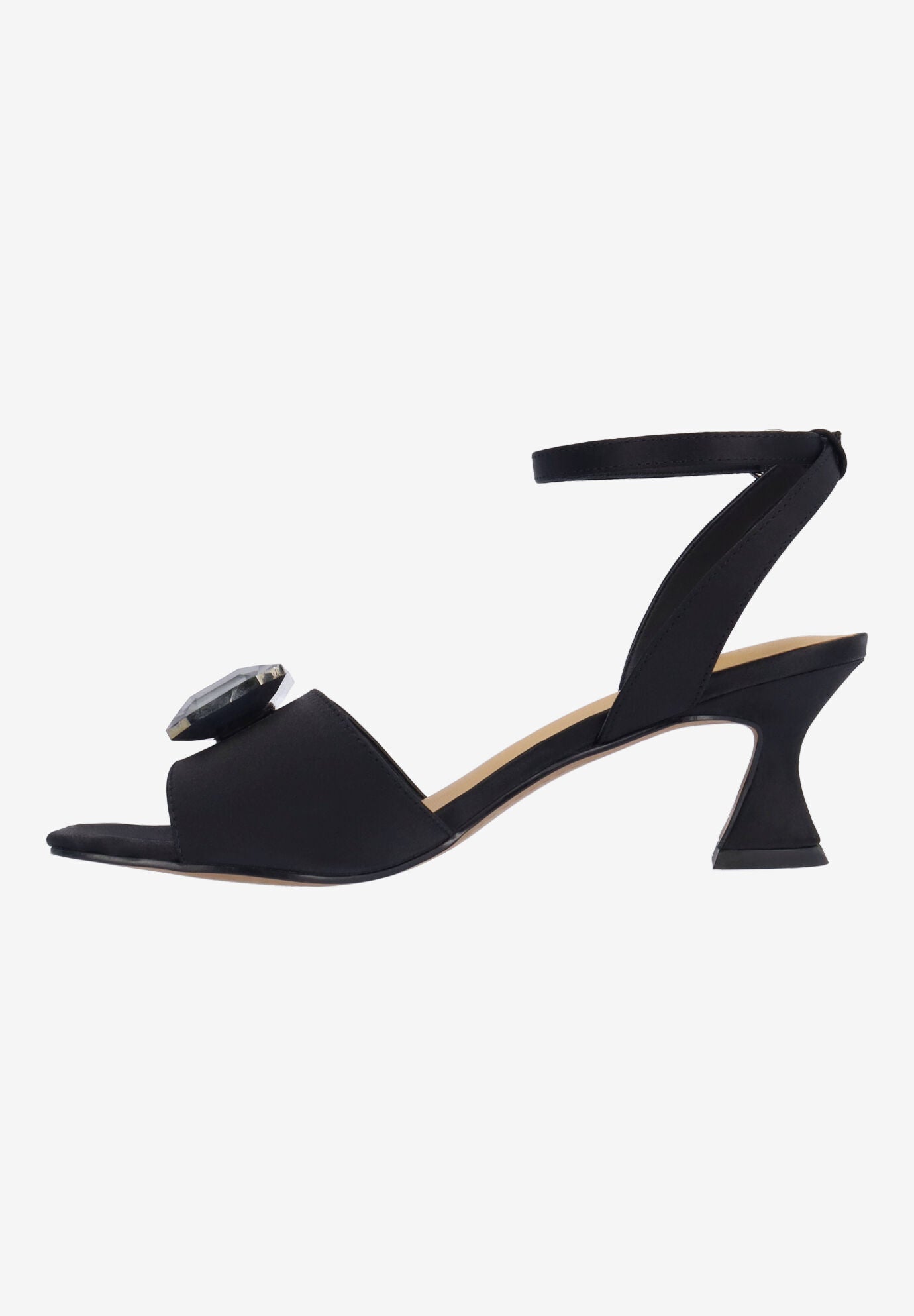 Nickee Ankle Strap Sandal, BLACK, alternate image number 5