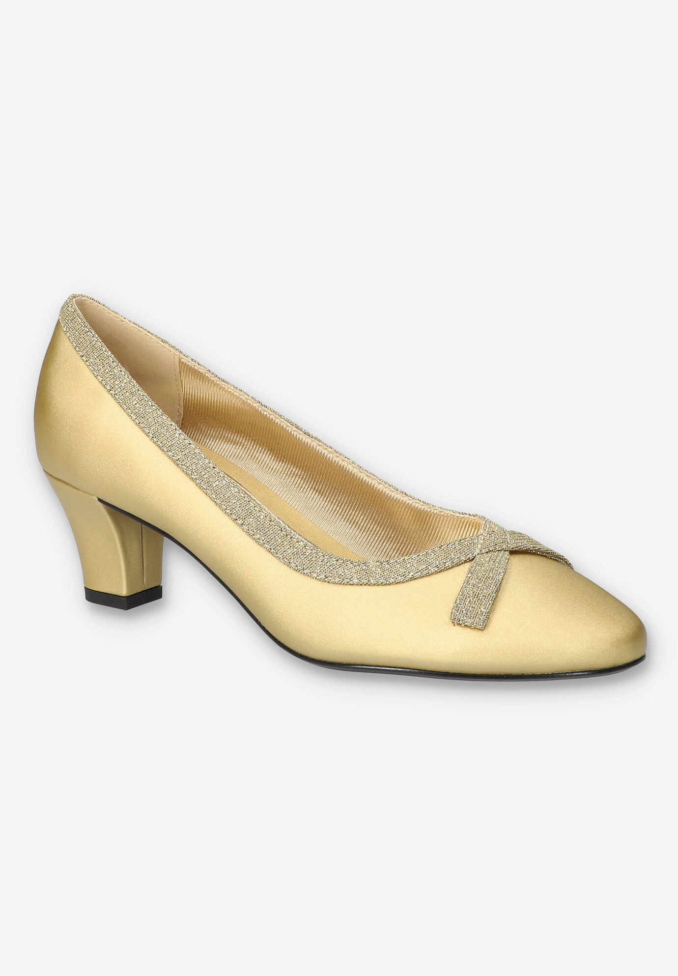 Kata Pump, GOLD SATIN, hi-res image number 0