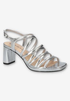 Damsel Square Toe Heeled Sandal