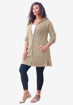 Plus Size Extra Long Sweaters