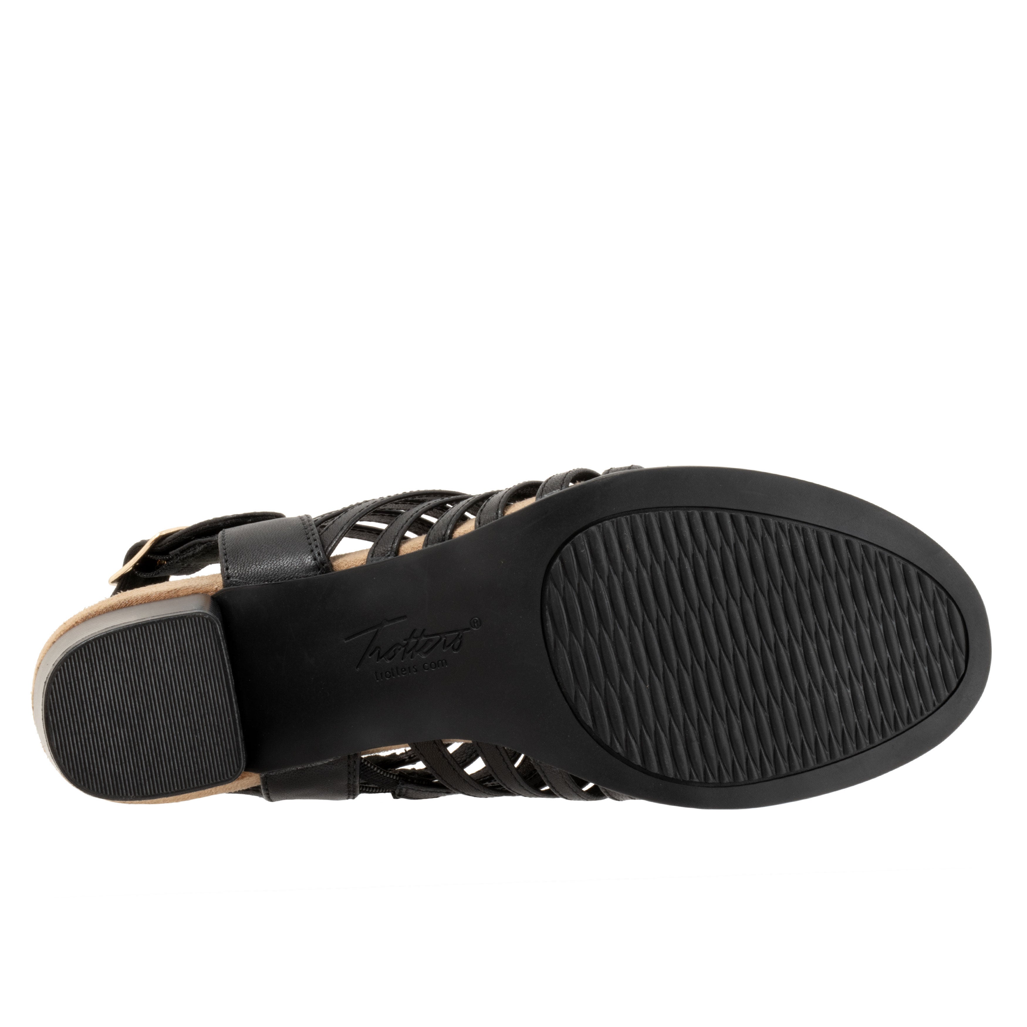 Midge Sandal, BLACK, alternate image number 2