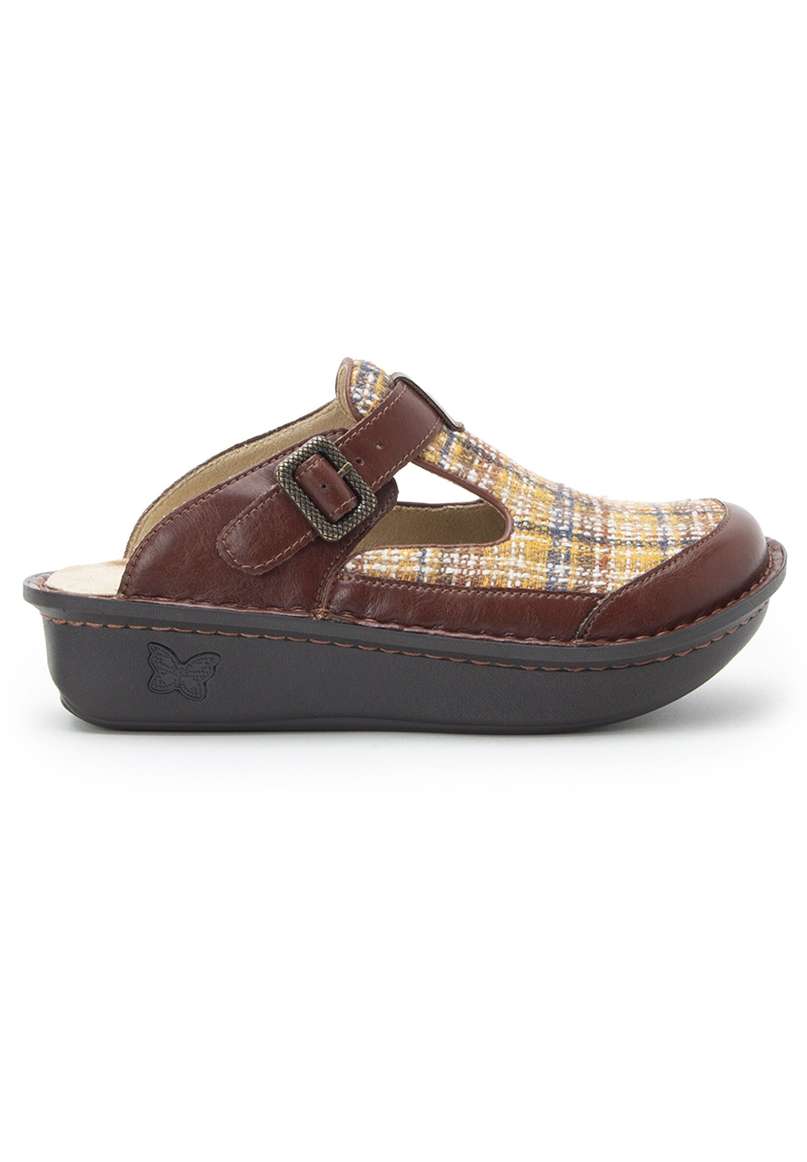 Classic Leather Clog, BROWN, alternate image number 2