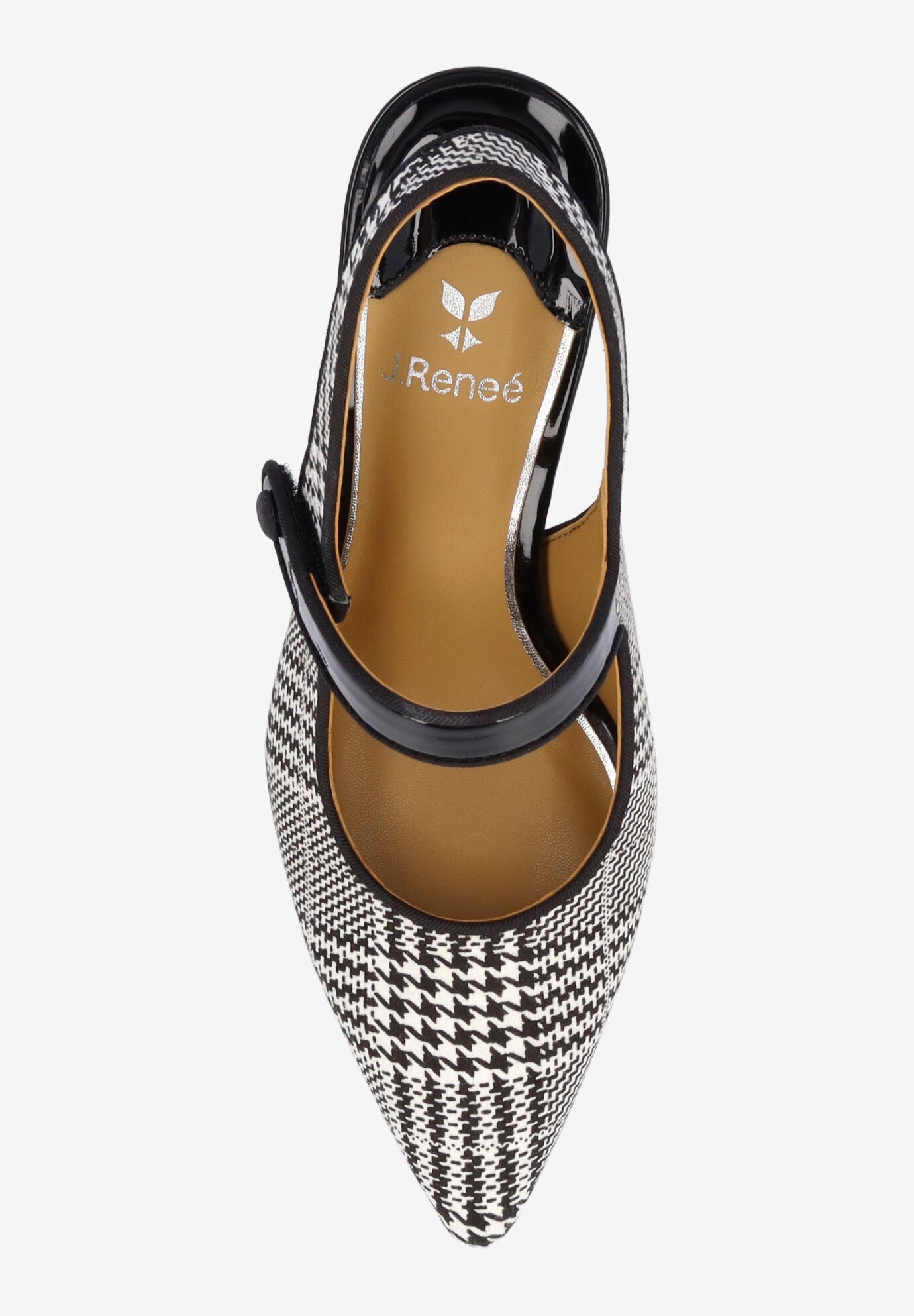 Jasira Sling Back Pump, BLACK WHITE, alternate image number 1