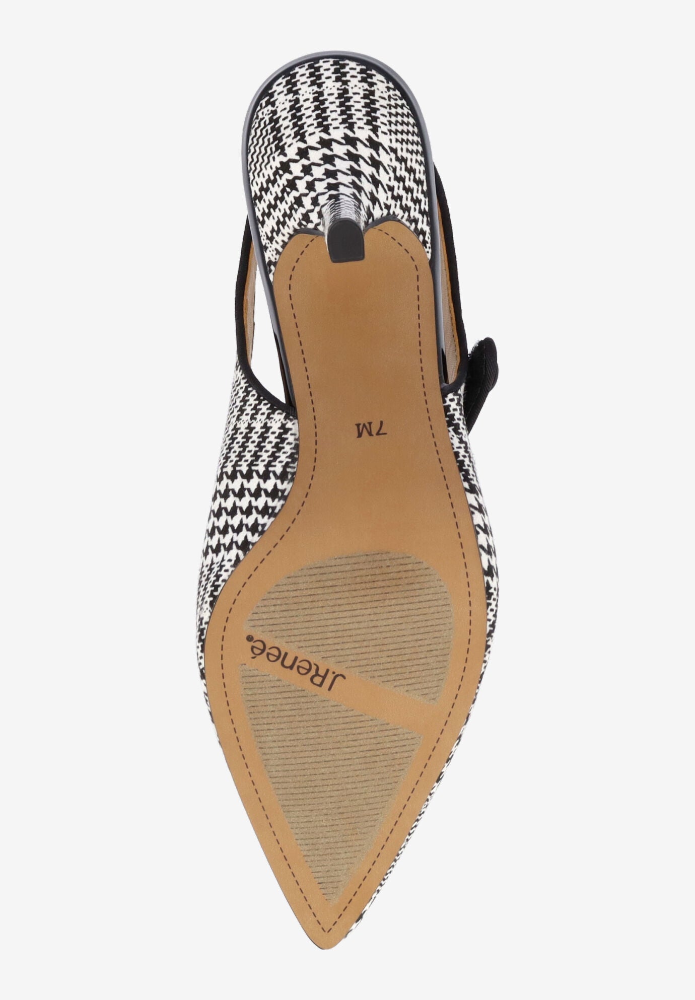 Jasira Sling Back Pump, BLACK WHITE, alternate image number 6