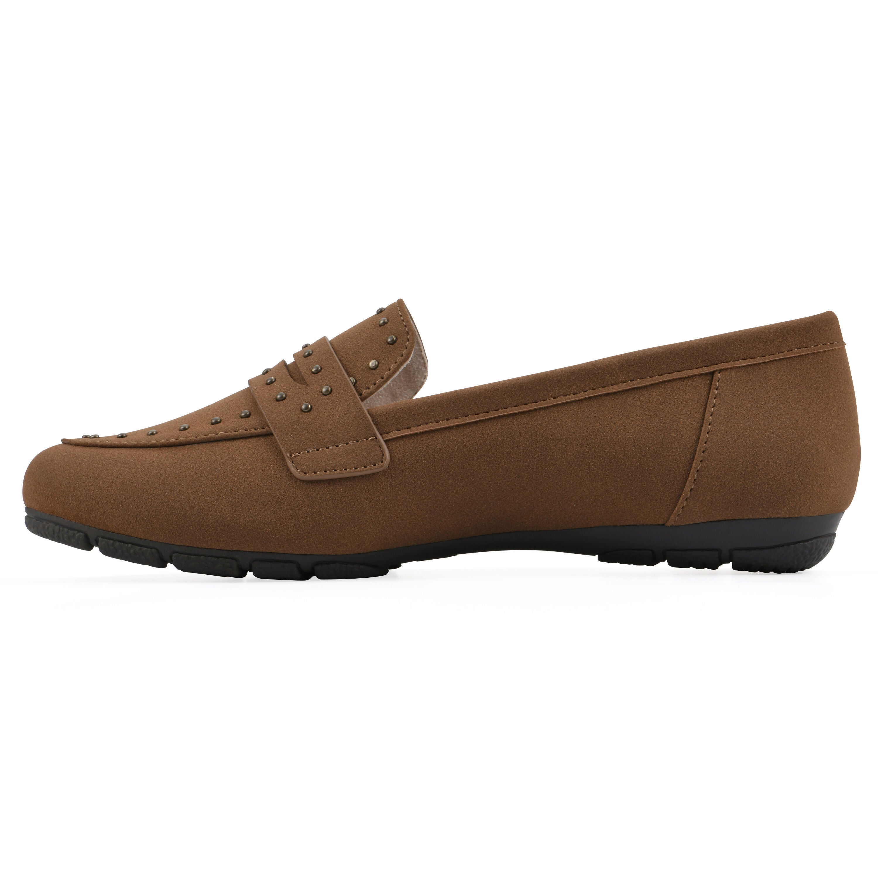 Giada Driving Mocassin, BROWN SUEDED SMOOTH, alternate image number 3