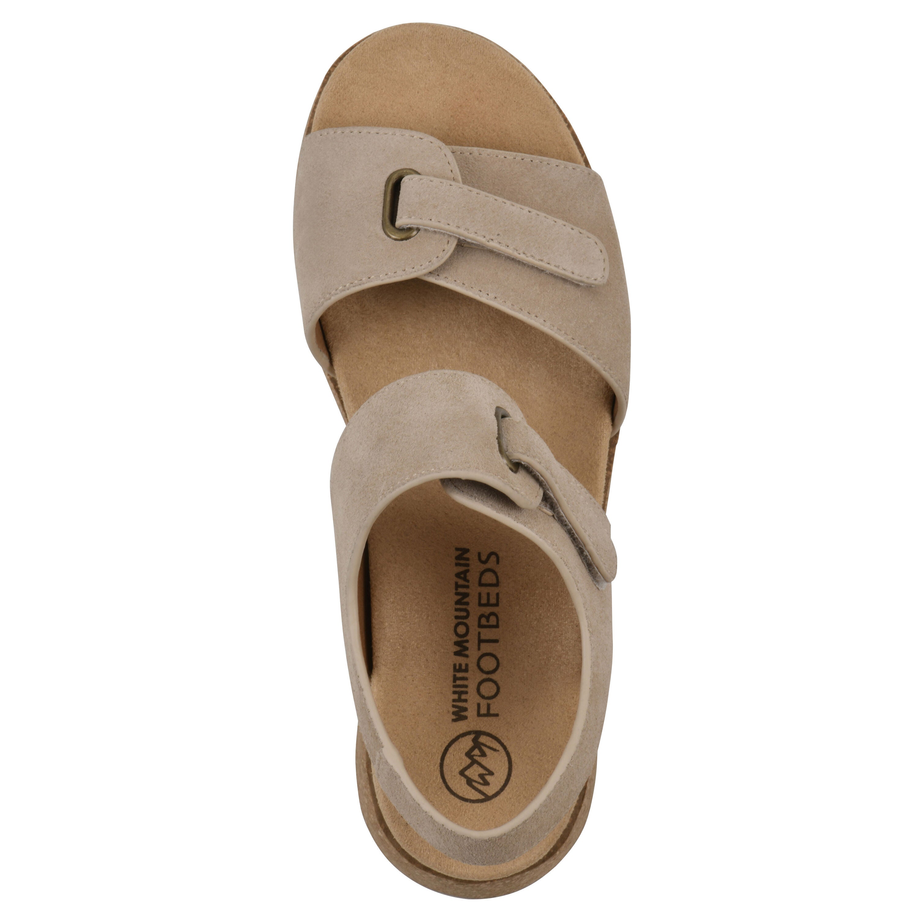 Gelato Wedge Sandal, SANDALWOOD SUEDE, alternate image number 4