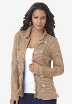 Plus Size Cardigan Sweater