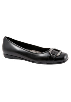 Sizzle Signature Leather Ballet Flat by Trotters®