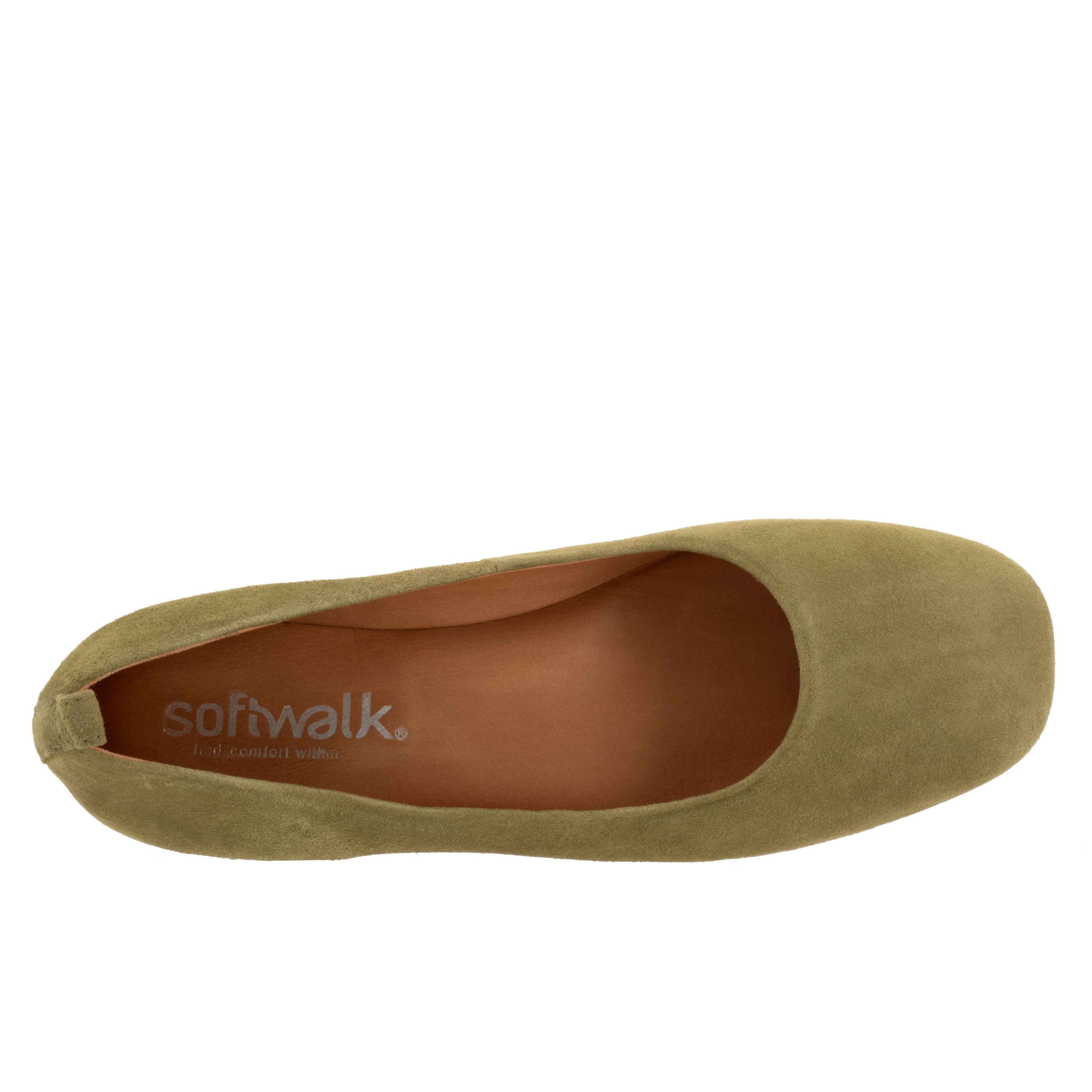 Kiris Flat, OLIVE SUEDE, alternate image number 3