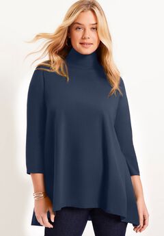 One+Only Mock-Neck Tunic