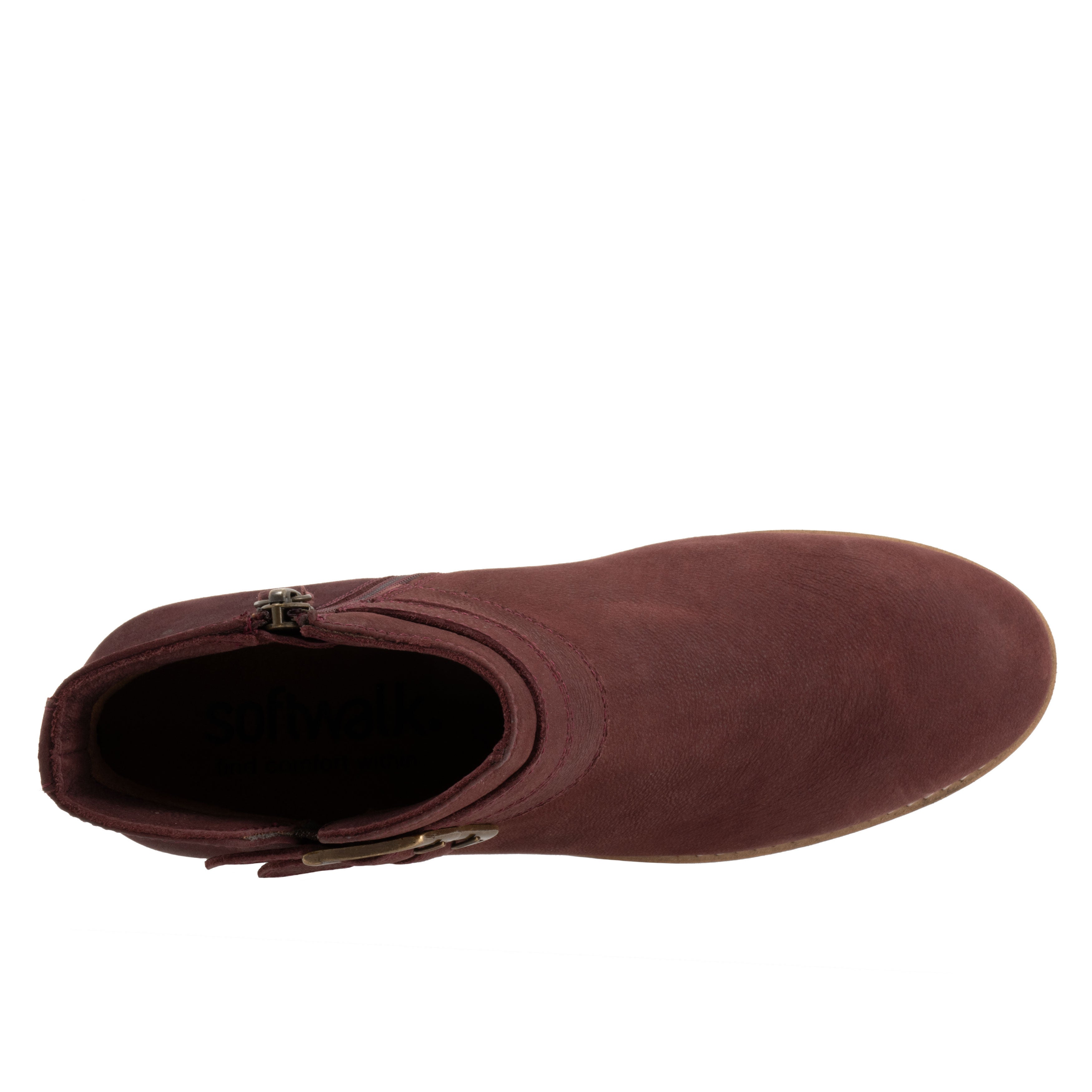 Rochester Boot, DARK CHERRY NUBUCK, alternate image number 3
