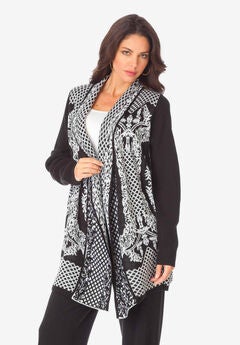Diamond Cage Cardigan Sweater