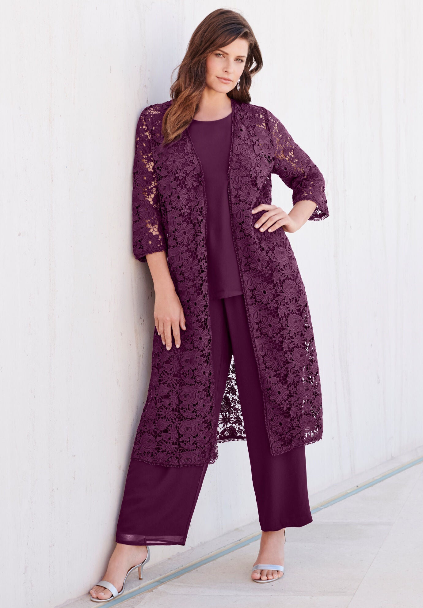 Formal duster pant suits online