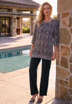 Henley Ultra Drape Tunic