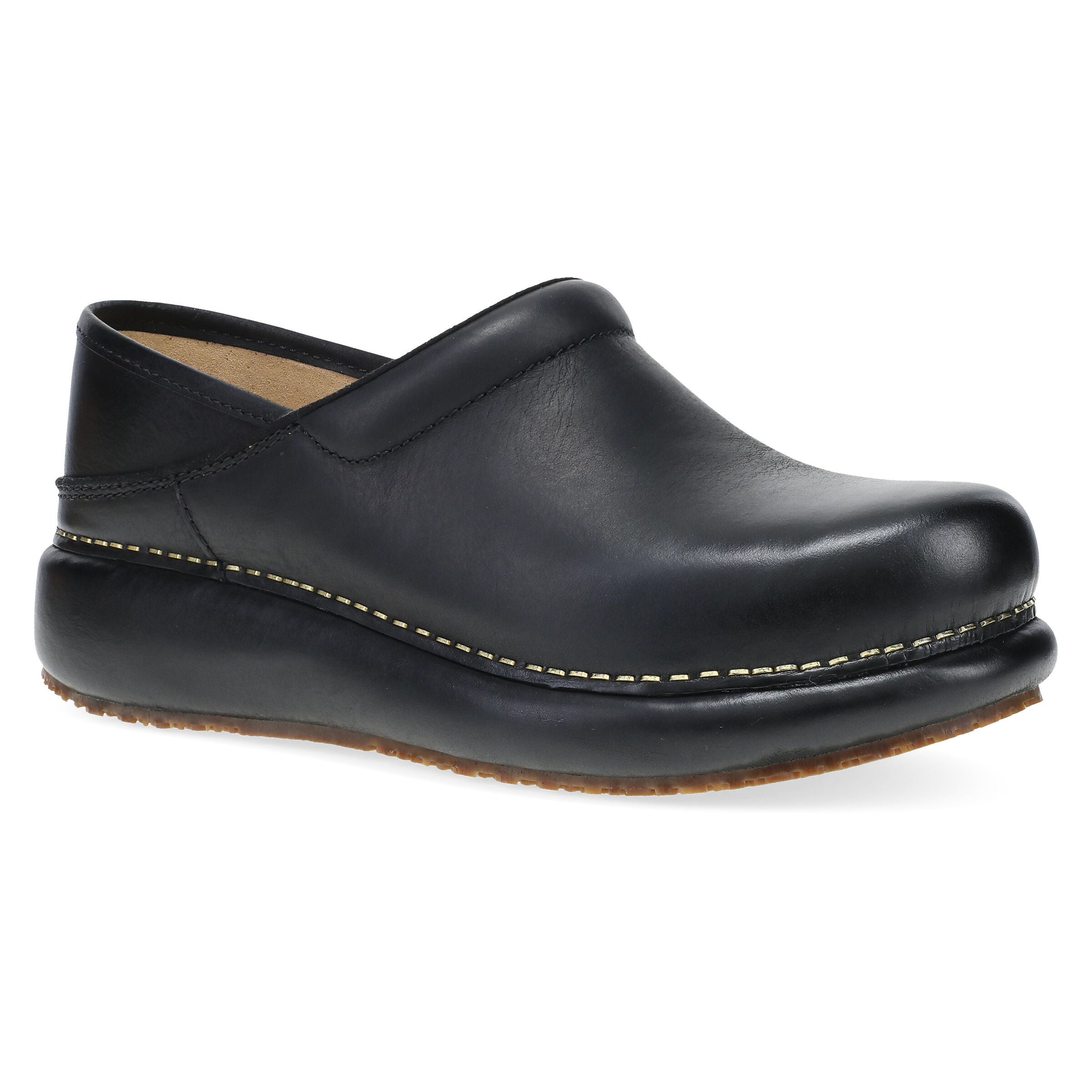 Platform Pro Nubuck Clog, BLACK, hi-res image number 0
