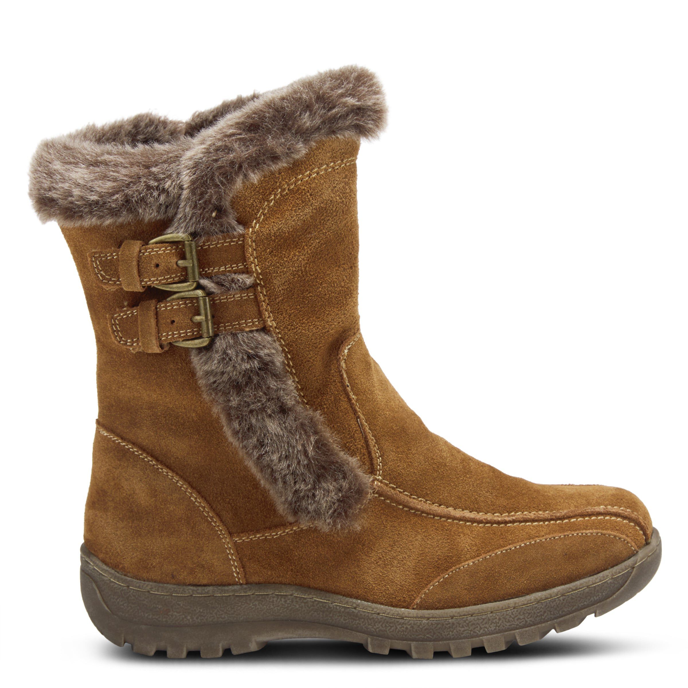 Achieve Mid Calf Boots, CAMEL, alternate image number 4