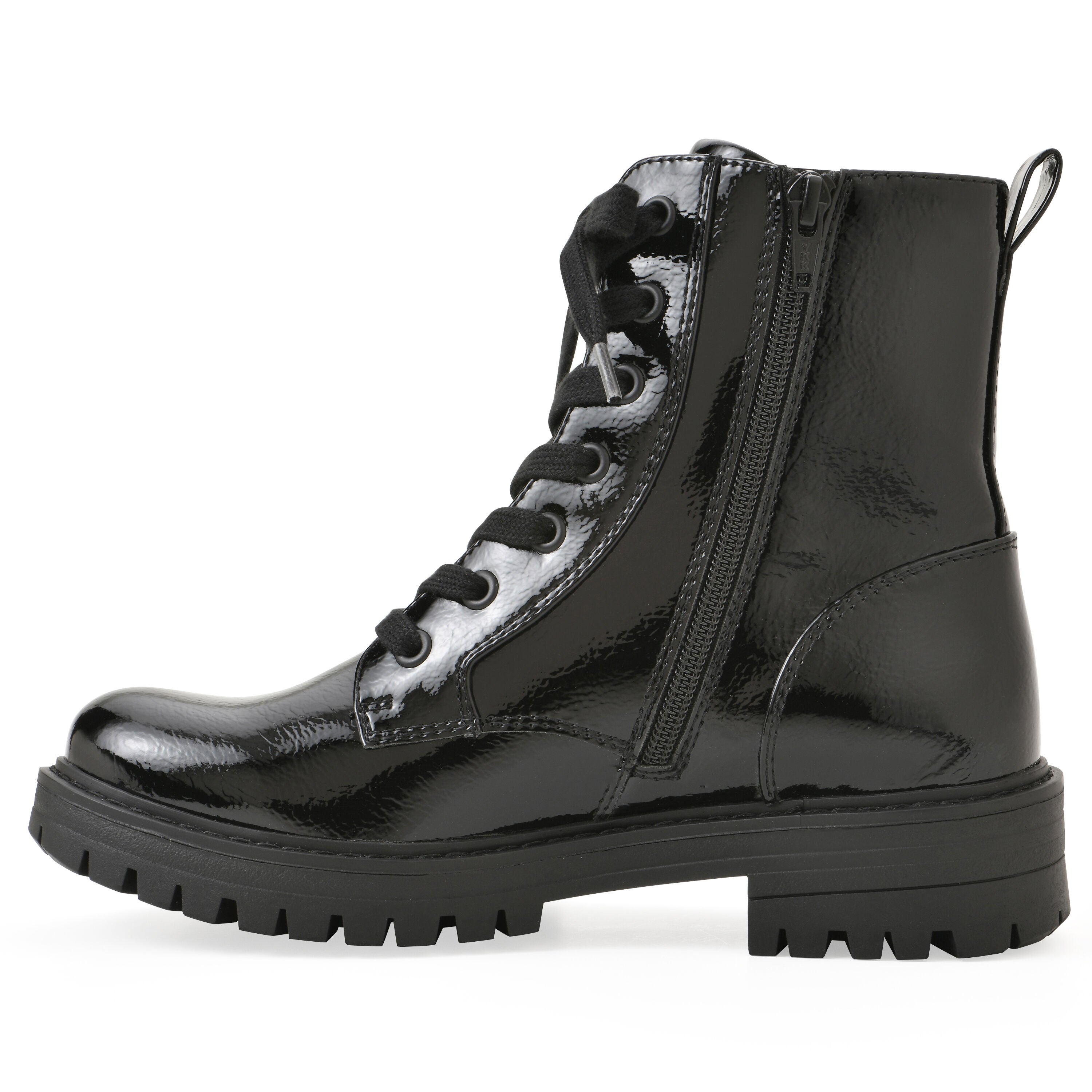 Malia Combat Boot, BLACK, alternate image number 3