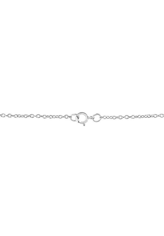 Sterling Silver Diamond Accent Taurus Zodiac Key Pendant Necklace, , alternate image number null