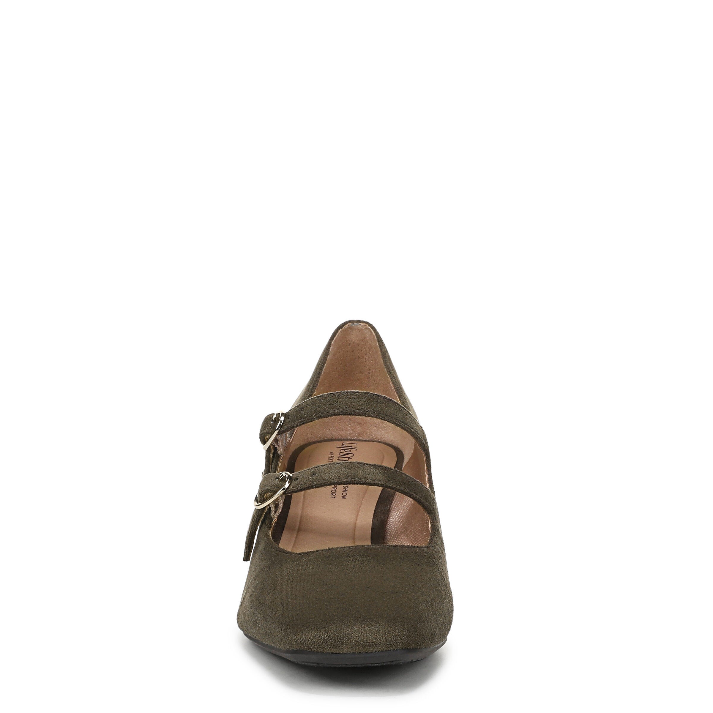 Claudette Mary Jane Pump, ARMY GREEN, alternate image number 4