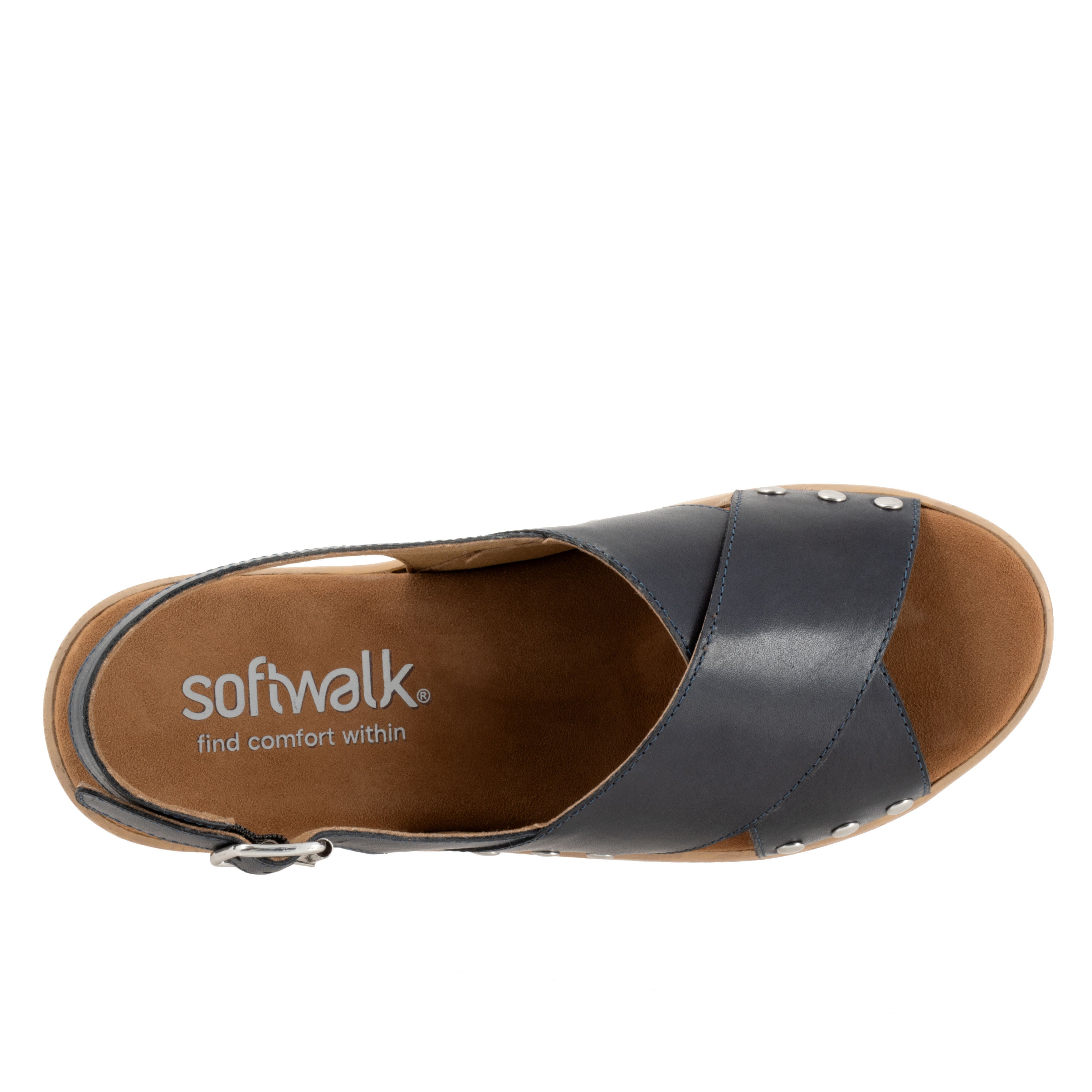 Florence Clog, NAVY, alternate image number 3