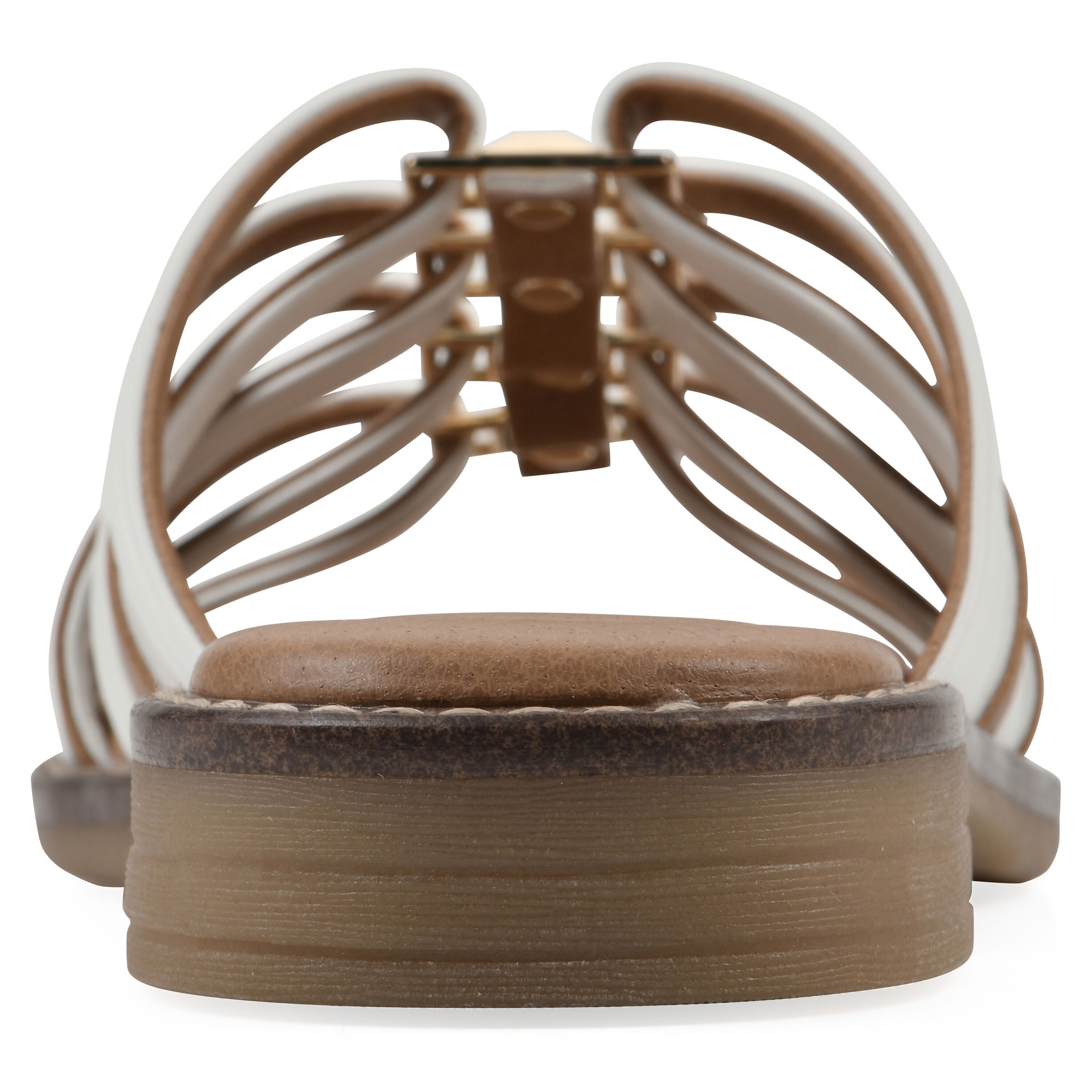 Mazy Slip On Sandal, WHITE SMOOTH, on-hover image number 1