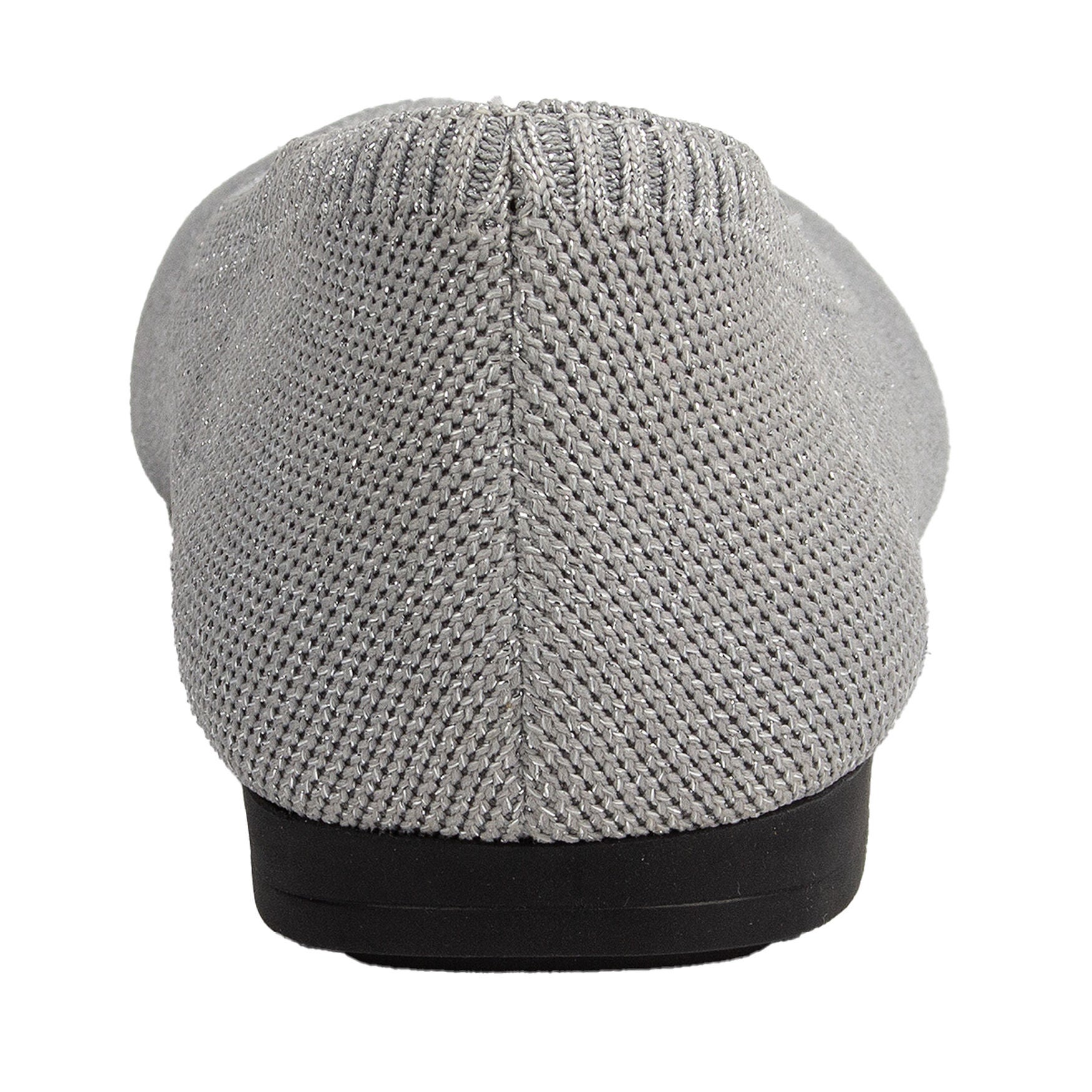 Niki Stretch Knit Flat, SILVER SPARKLE KNIT, on-hover image number 1