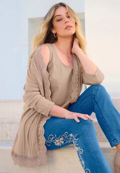 Plus Size Dressy Cardigans