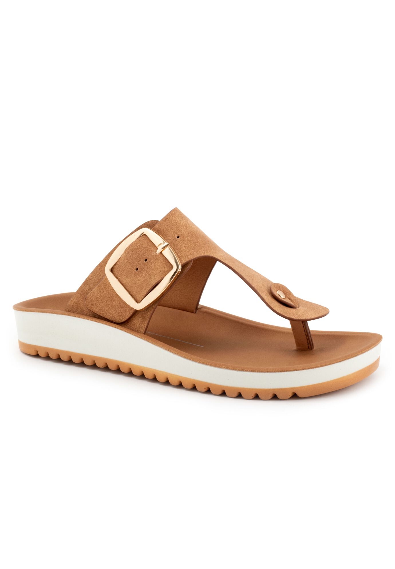 Nada Thong Sandal, BRANDY, hi-res image number 0