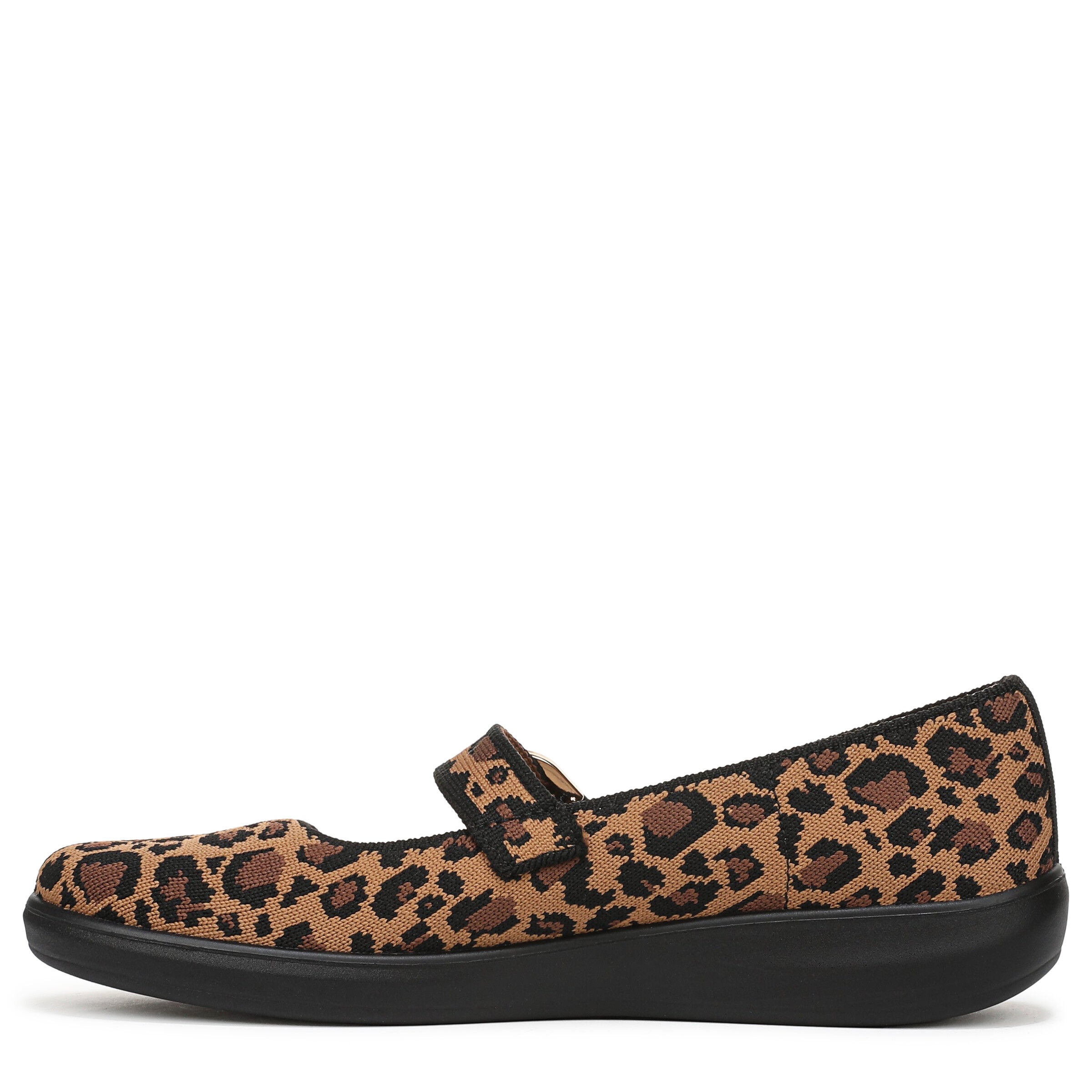 Nuevo Mary Jane Flat, BLACK LEOPARD, alternate image number 5