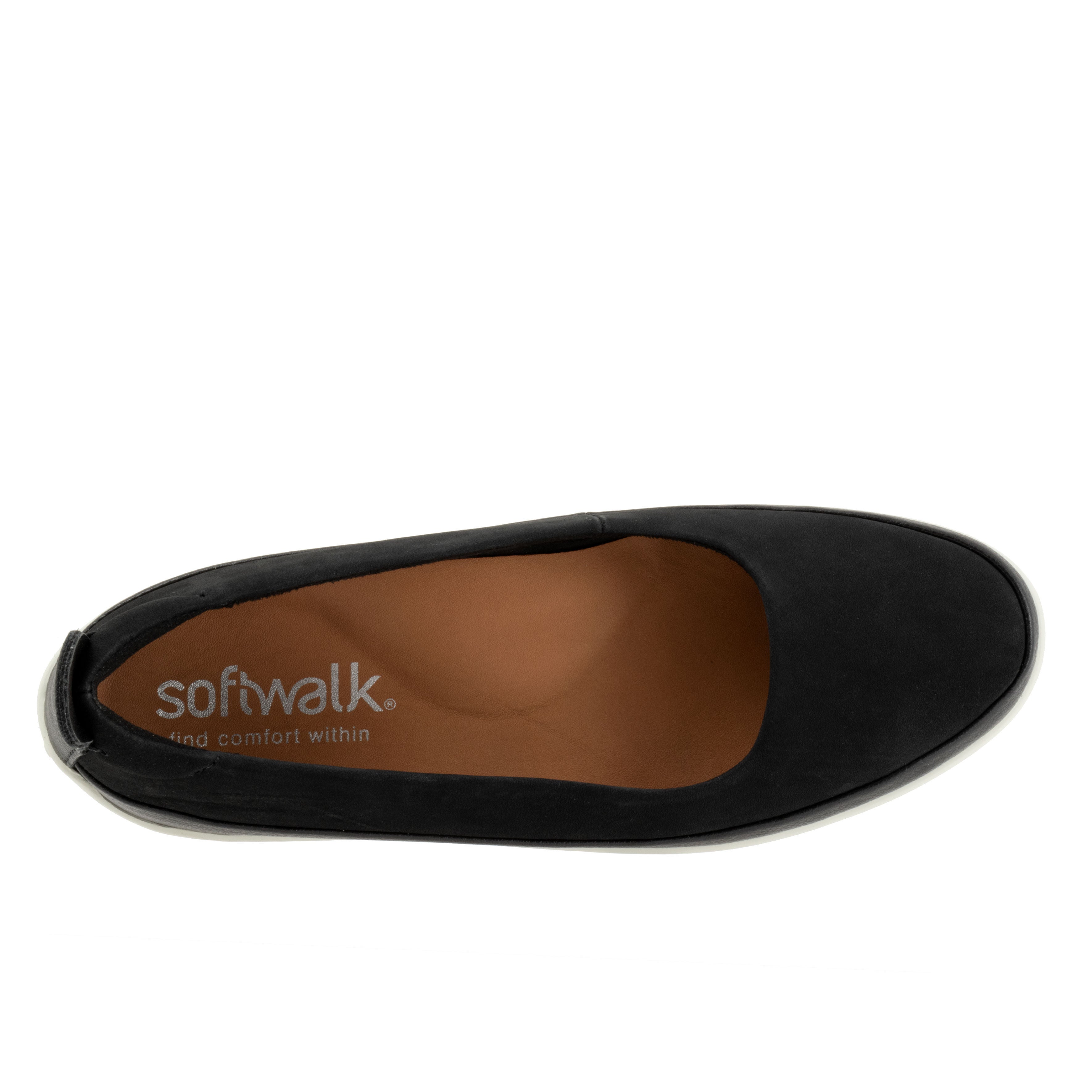 Disa Flat, BLACK NUBUCK, alternate image number 3