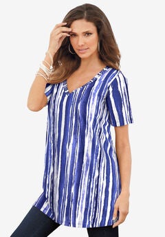 Studded Tie Dye Tunic