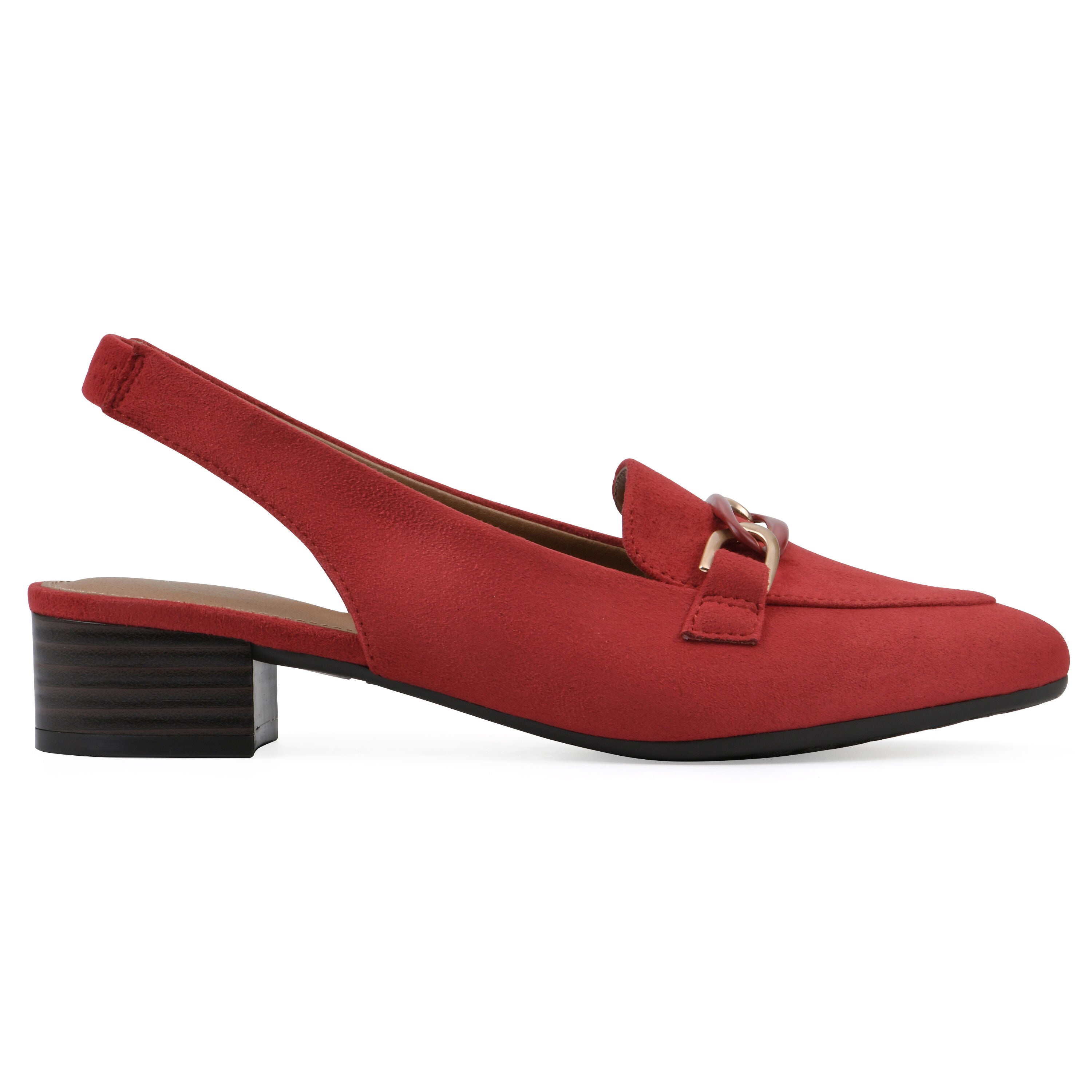 Boreal Slingback Heel, CRUELLA RED FABRIC, alternate image number 2