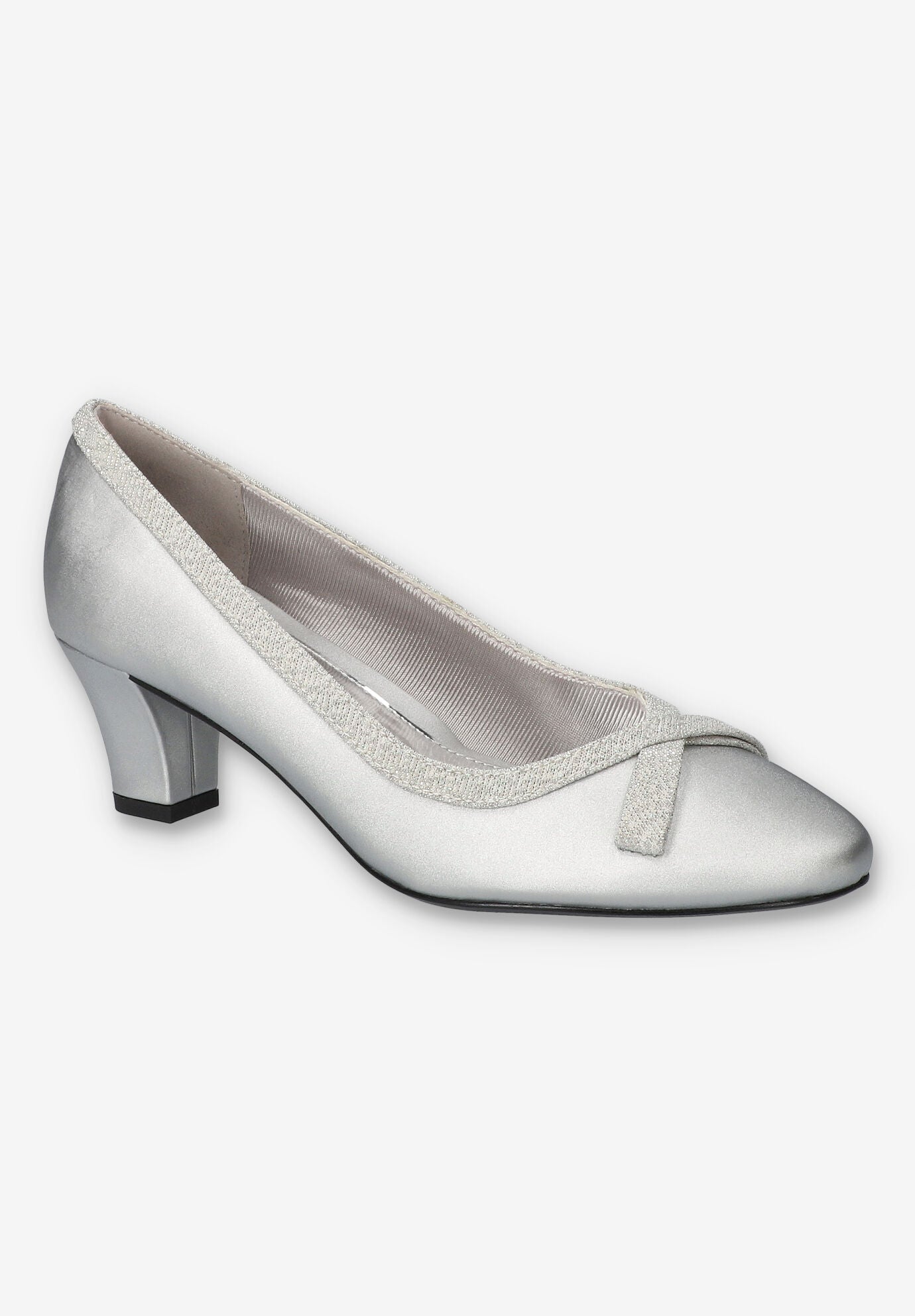 Kata Pump, SILVER SATIN, hi-res image number 0