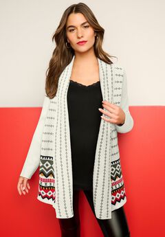 Diamond Cage Cardigan Sweater