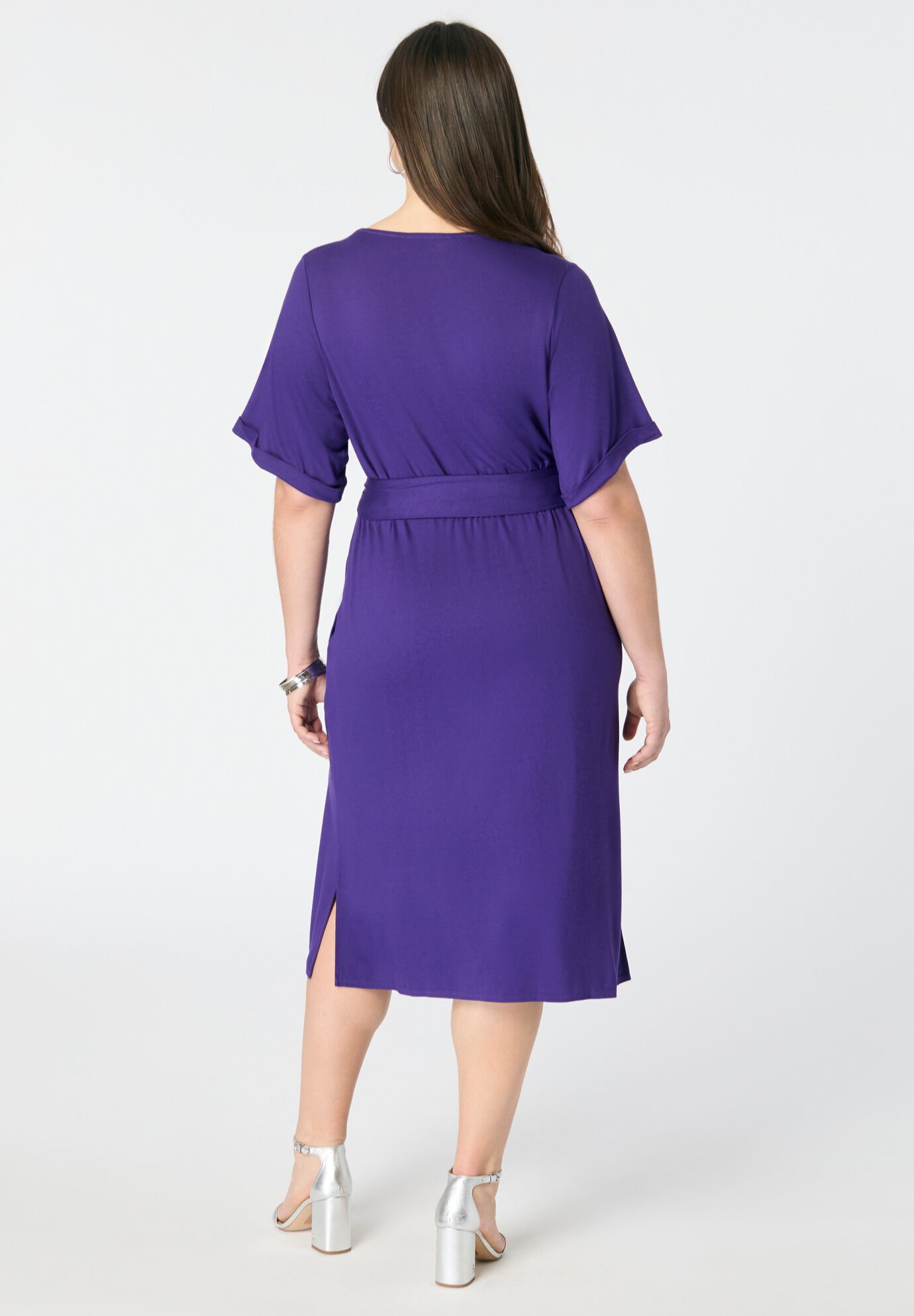 Dolman-Sleeve Dress, , alternate image number 3