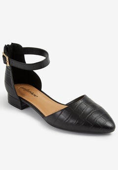 Wide Fit Black Pumps