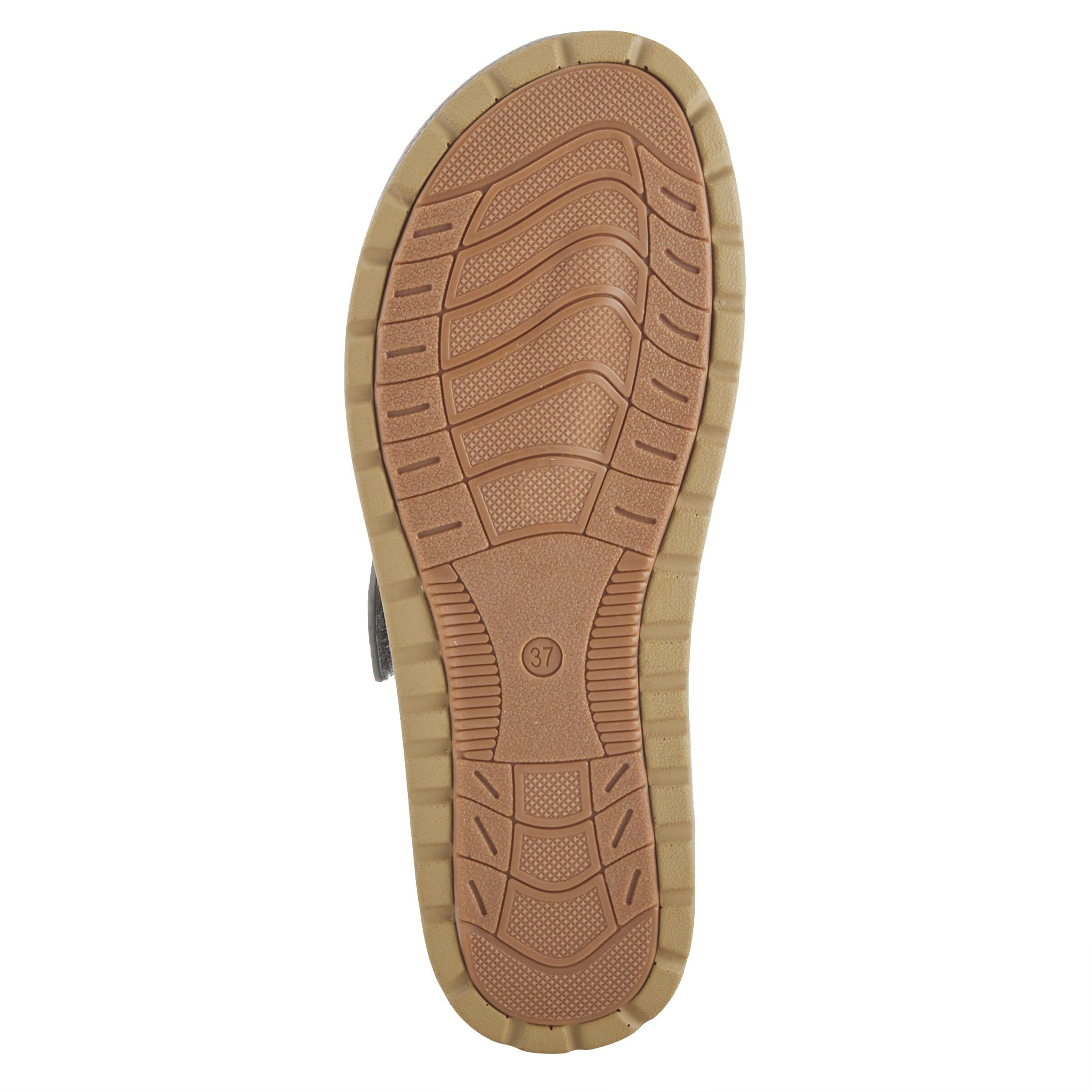 Rozeta Thong Sandal, PEWTER, alternate image number 5