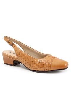 Low Heel Slingback Pumps